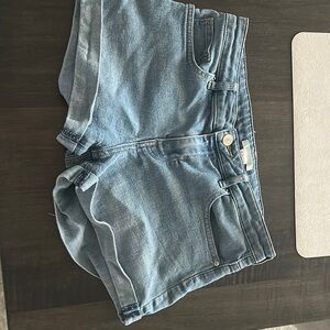 H&M Blue Jean Shorts Midi Denim
